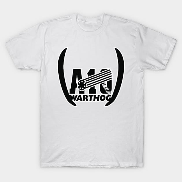 A10 Warthog T-Shirt by Marko700m